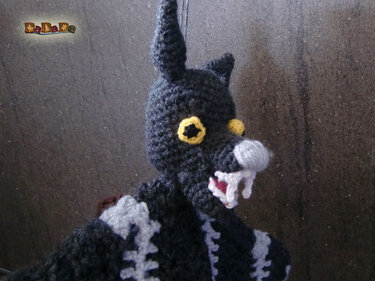 Beleuchtung, Fledermaus Flexa, die gruselige Halloween Dekoration, eine Häkelanleitung von Dadade - Bild 8
