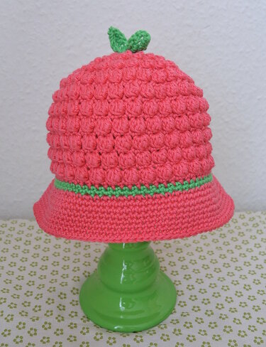 E-Book: "Himbeermütze" 2 Varianten Ku 33-59 - Häkeln