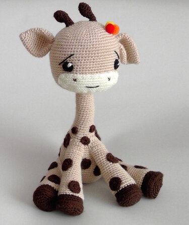 Crochet Pattern Giraffee Toy Amigurumi PDF