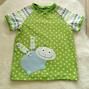 Applikation HappyGrumbiee - Nähen