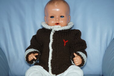 Babyjacke stricken - Anleitung einfach - Gr. 68 - Bild 2