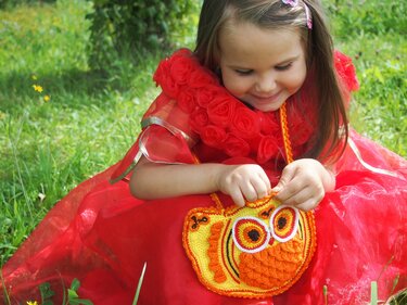 Owl purse crochet pattern