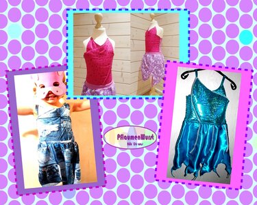 Mädchen Kleid Größe 92 - 146 Nähanleitung und Schnittmuster - Bild 3