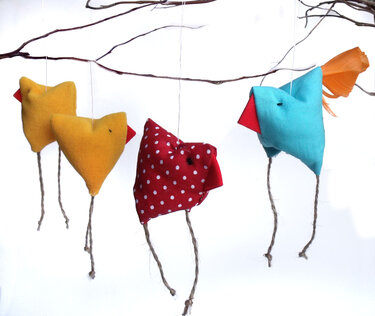 Hühnerfamilie - Nähanleitung & Schnittmuster