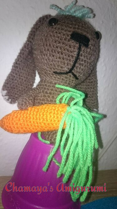 Mister Langohr und seine Möhre - Häkeln