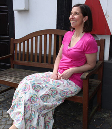 VIOLAs layered skirt – pattern & E-Book, sizes 158 – women´s 46 / Kids M – women´s L / Xl - Sewing