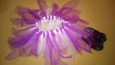 Anleitung für Tüllrock / Tütü, Größen 80 - 146 - Nähen