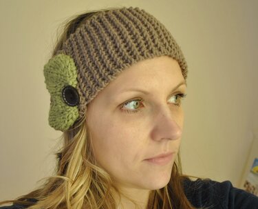 Stirnband - Stricken