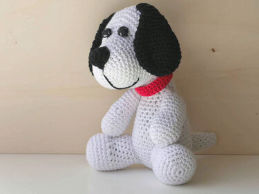 Kleiner Hund Amigurumi Häkelanleitung 20cm groß - Bild 23