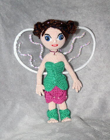 Frühling Blütenfee Häkelanleitung Spring-2016