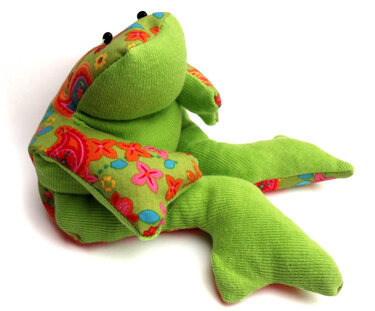 Frosch Nähanleitung & Schnittmuster