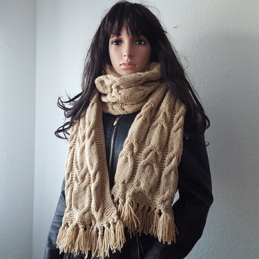 31 Strickanleitung Schal Xxl 2,40m Länge - Bild 5