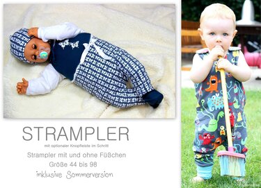 E-Book Strampler mit & ohne Fuesschen - Bild 6
