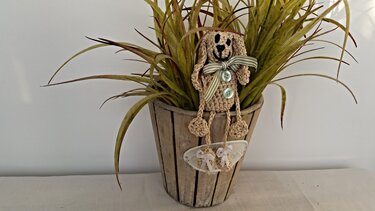 Häkelanleitung Taschenbaumler Bunny No.2