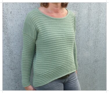 Rippenpullover, Strickanleitung - Bild 3