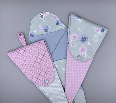 Nähanleitung Scherentasche "Betty" mit Platz für 3 Scheren