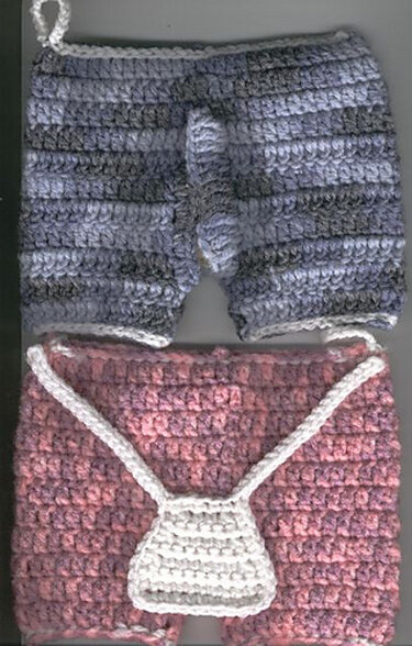 His and Hers Potholders PDF Pattern - Crochet