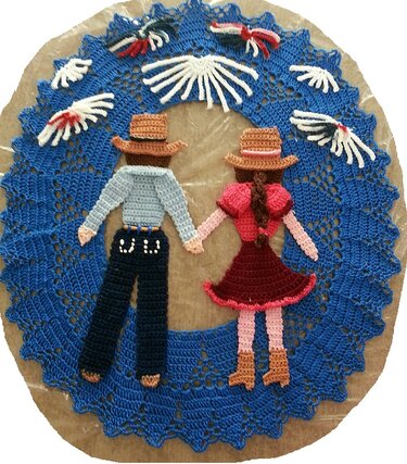 Independence Day Memories Doily - Crochet