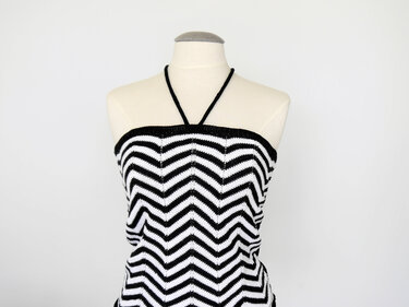 Strickanleitung - ZickZack – Sommer TOP – No.145