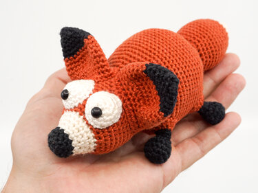 Amigurumi Fox Crochet Pattern - "The Chubby Fox"