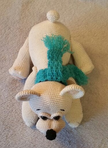 AMIGURUMI; Eisbär Brummer – Häkelanleitung - Bild 3