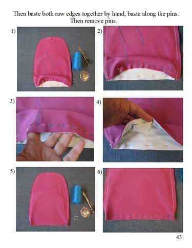 winter beanie with lining & cuff sewing pattern - Image 4