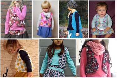 E-Book/Schnittmuster Weste Klea Gr. 80 - 140 - Nähen