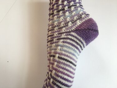 Socken "Stephie", Gr. 38/39 und 40/41  - Stricken