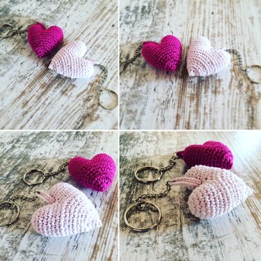 Schlüsselanhänger "Zwei Herzen" - Bild 2