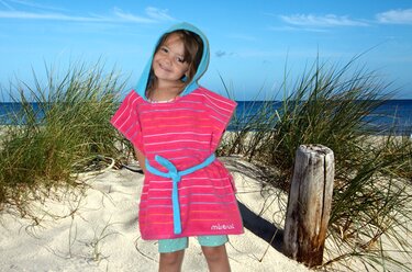 Nähanleitung "Strandperle"- Poncho und Haartrockenturban - Bild 3