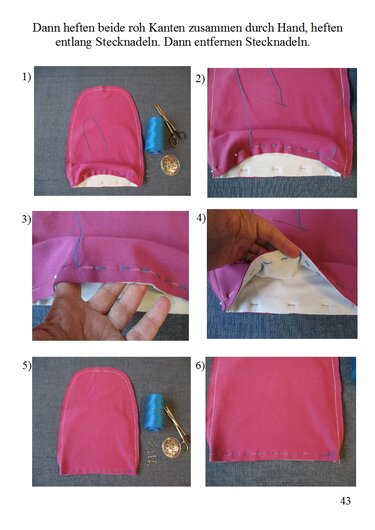 Winter Mütze mit Futter & Manschette Schnittmuster - Bild 2