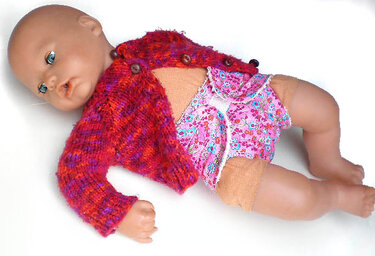 Puppenwindel für Puppenkinder bis 45 cm - Nähen