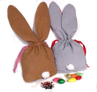 Häschenbeutel - Nähen