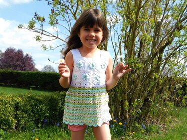 Sommer Tunika-/Kleid "Mila" - Häkeln