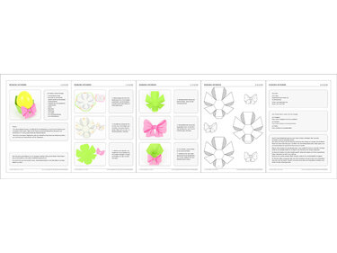 Eierbecher mit Schleifen – Bastelanleitung und Vorlagen