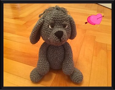 Crochet Pattern Dog Benny