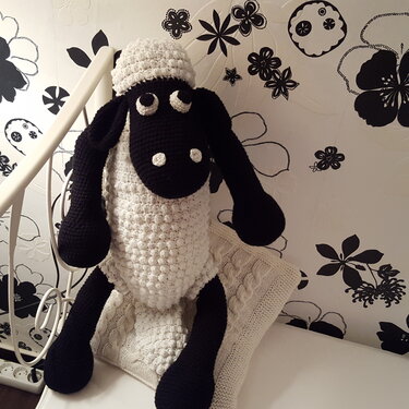 33 Häkelanleitung XXL Schaf Lulu PDF Anleitung