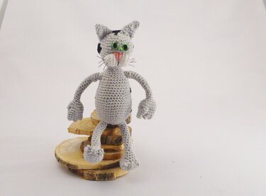 Häkelanleitung Katze Lilly