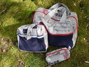 Kosmetik - Trio , ein Taschenset in 3 Größen für Deinen nächsten Urlaub!! - Nähen