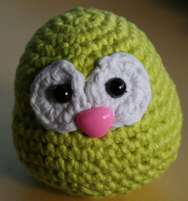 kleiner Vogel Tirili, einfachst auch für Anfänger geeignet - Häkeln