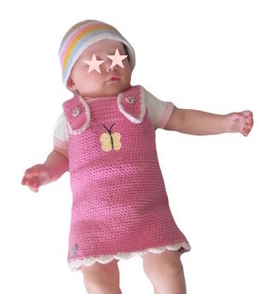 E-Book: "Babykleid" Gr. 56-74 (2 Variationen) - Bild 2