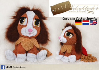 Coco the Cocker Spaniel - Deutsch - Häkeln