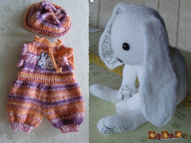 Hase Hansi, zum Kuscheln und Liebhaben, nicht nur an Ostern - gestrickt von Dadade - Bild 5