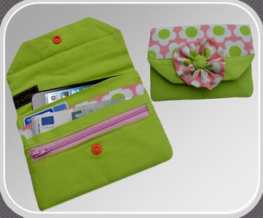 Sparpaket No. 2 "Geldbeutel" 3 Nähanleitungen