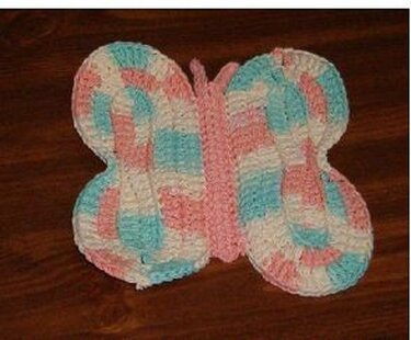 Butterfly Cloth Patthern - Crochet