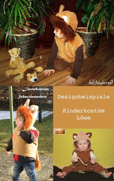 Nähanleitung - Kinderkostüm Löwe - Bild 3