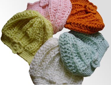 Strick-/Häkelanleitung Mütze "Marie"