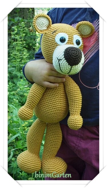 Teddybär Mischka - Häkelanleitung PDF - Bild 2