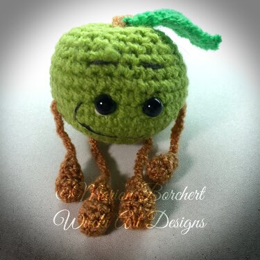 Taschenbaumler Früchtchen „Granny“ - Häkeln