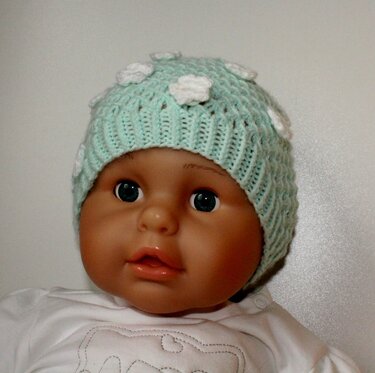 Strickanleitung Baby-Set, Mütze und Socken, ca. 6 - 12 Monate